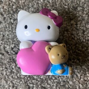Vintage 2002 Sanrio Hello Kitty Bakery Crafts Cake Topper Birthday Party Heart